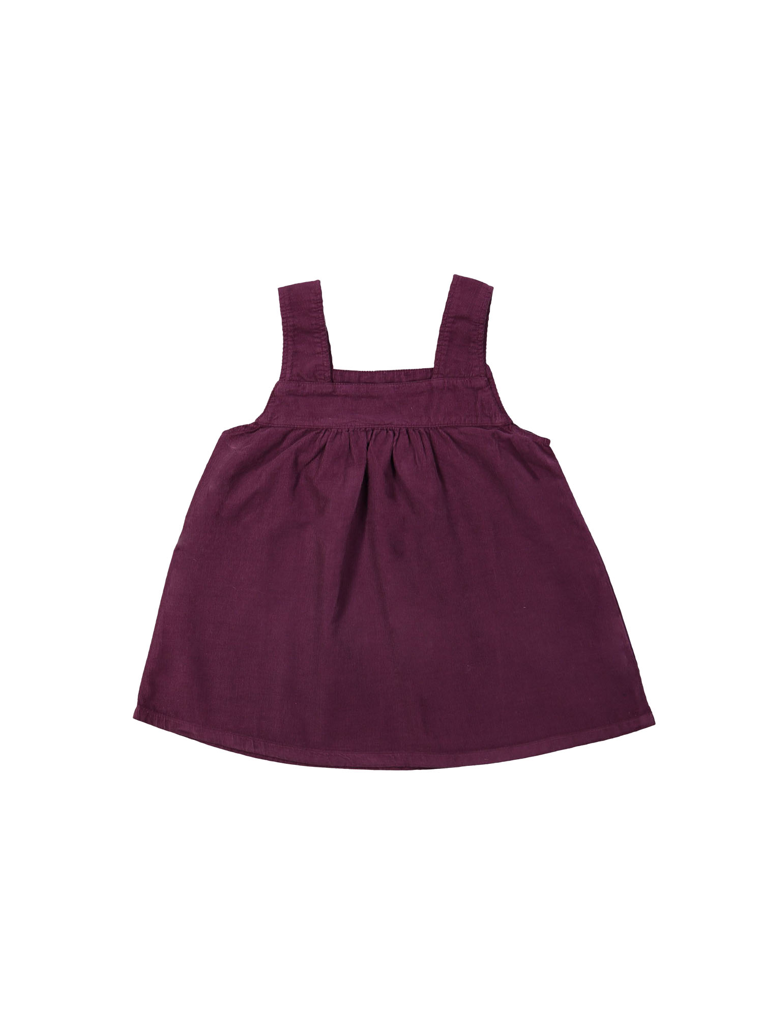 Jurk rib paars 12m