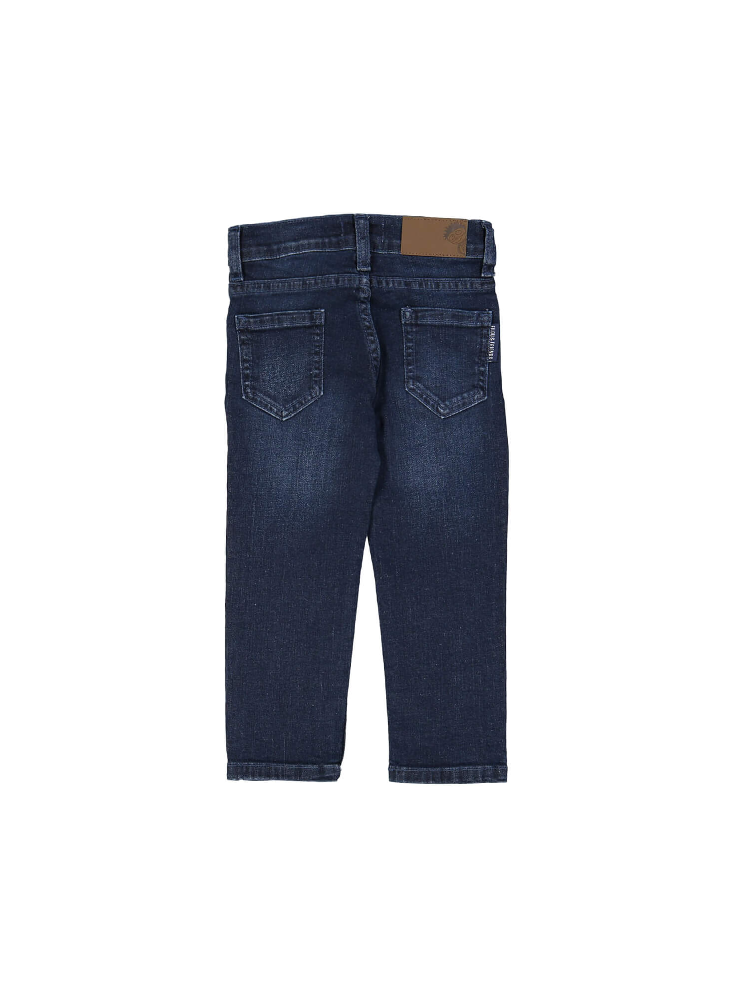 jeans regular blauw rits 10j