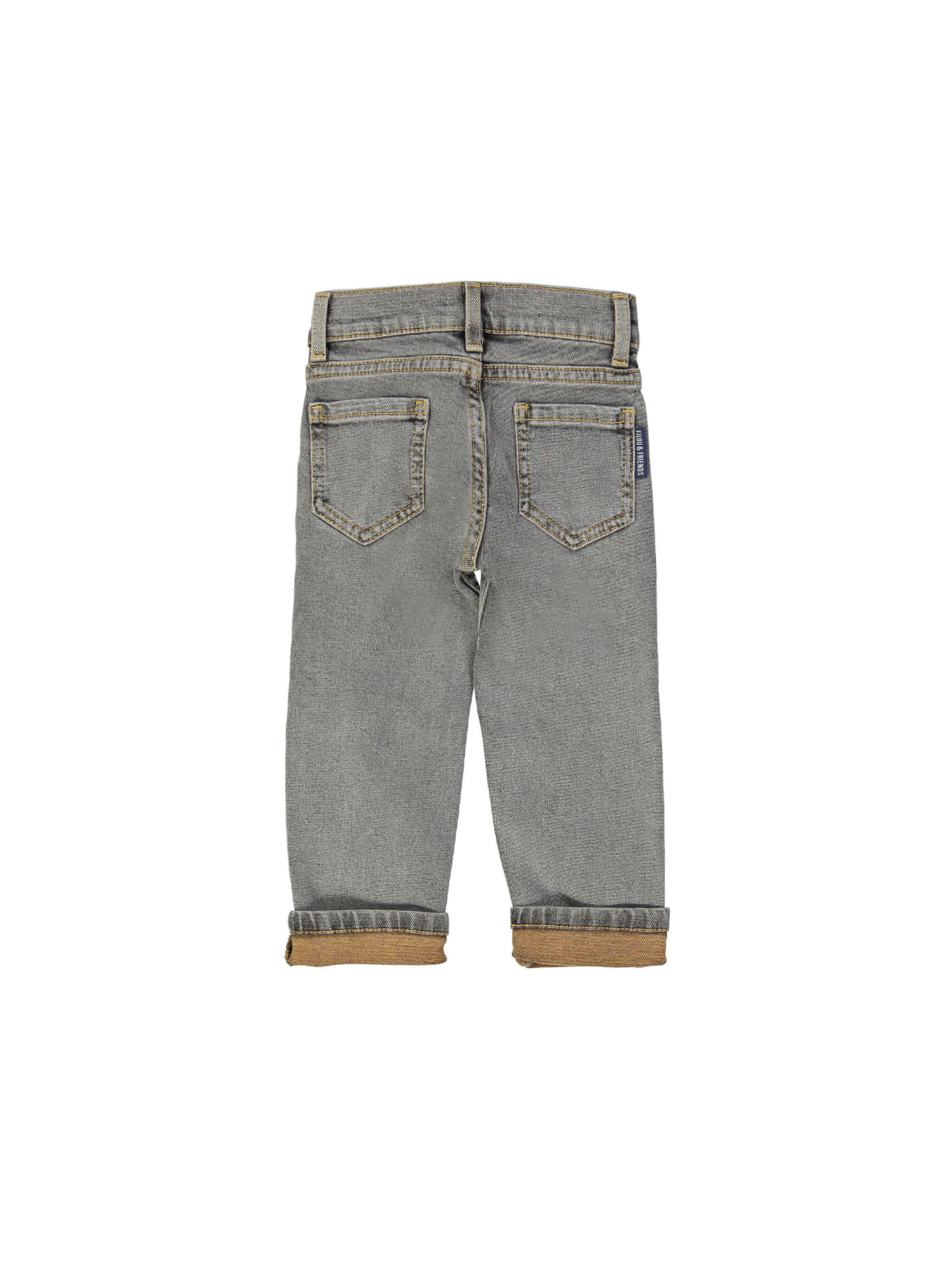 jeans regular zipper gray