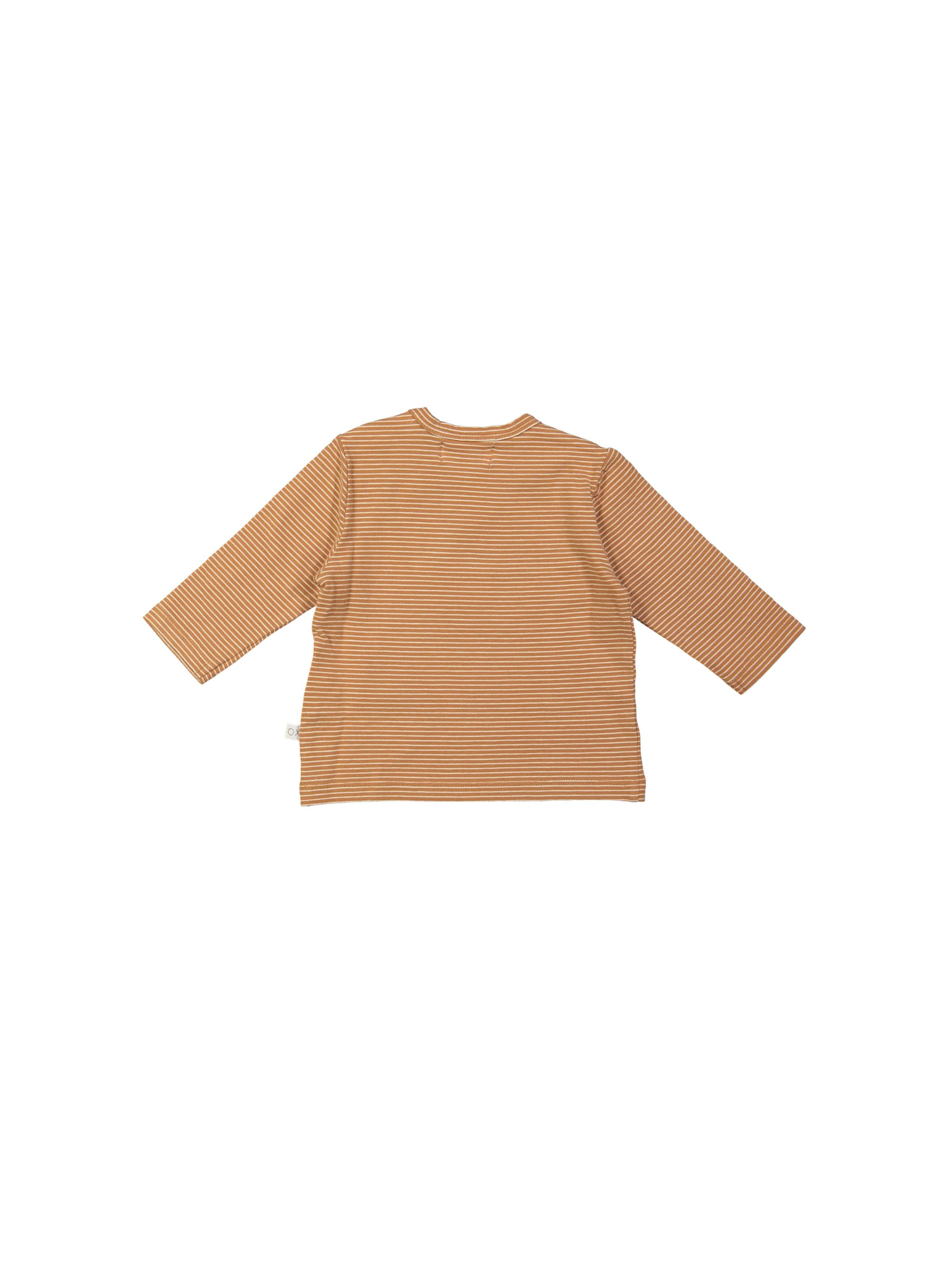 T-shirt stripe sun light brown