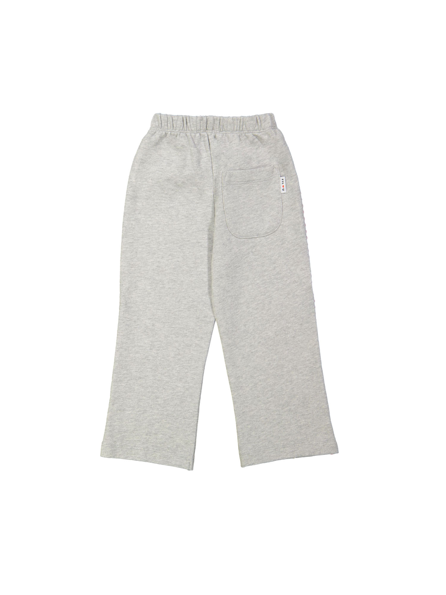 Joggingbroek grijs chiné lint 12m-18m