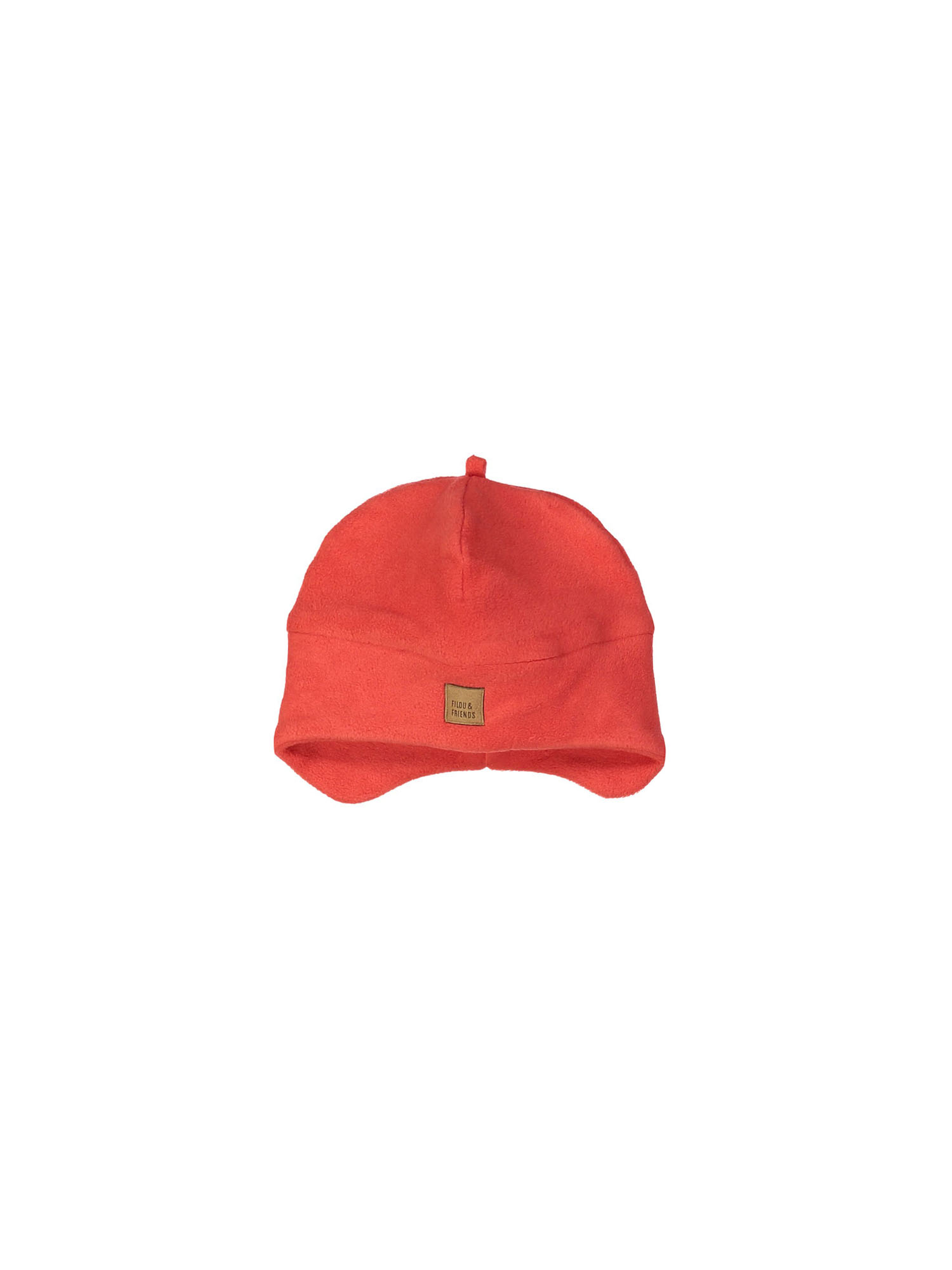 bonnet fleece red