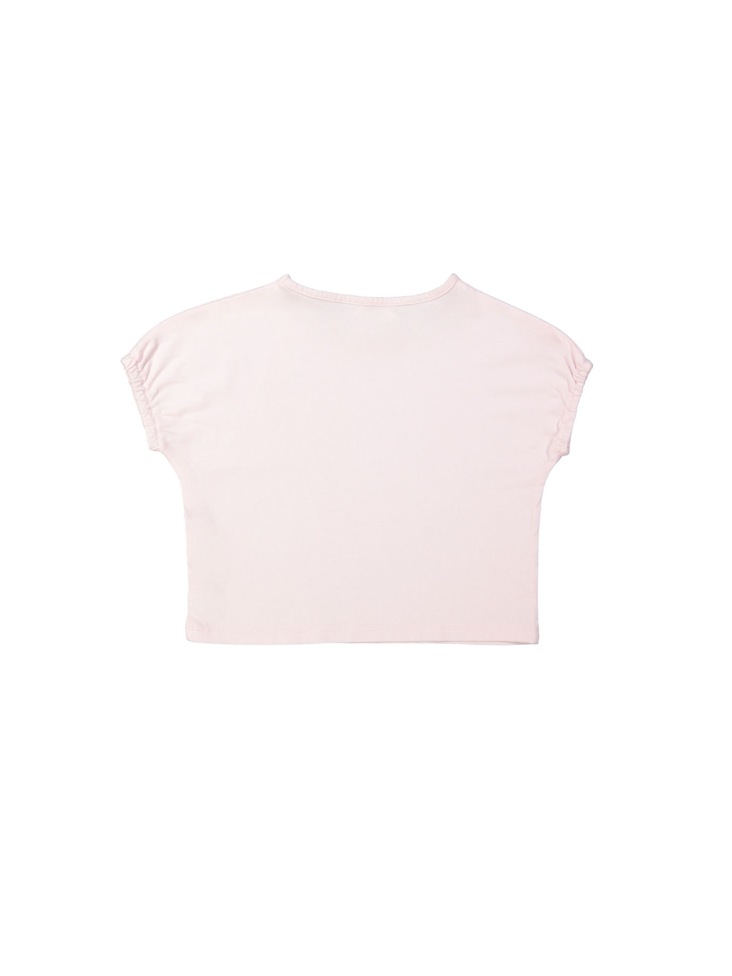 T-shirt cherry lichtroze 12m