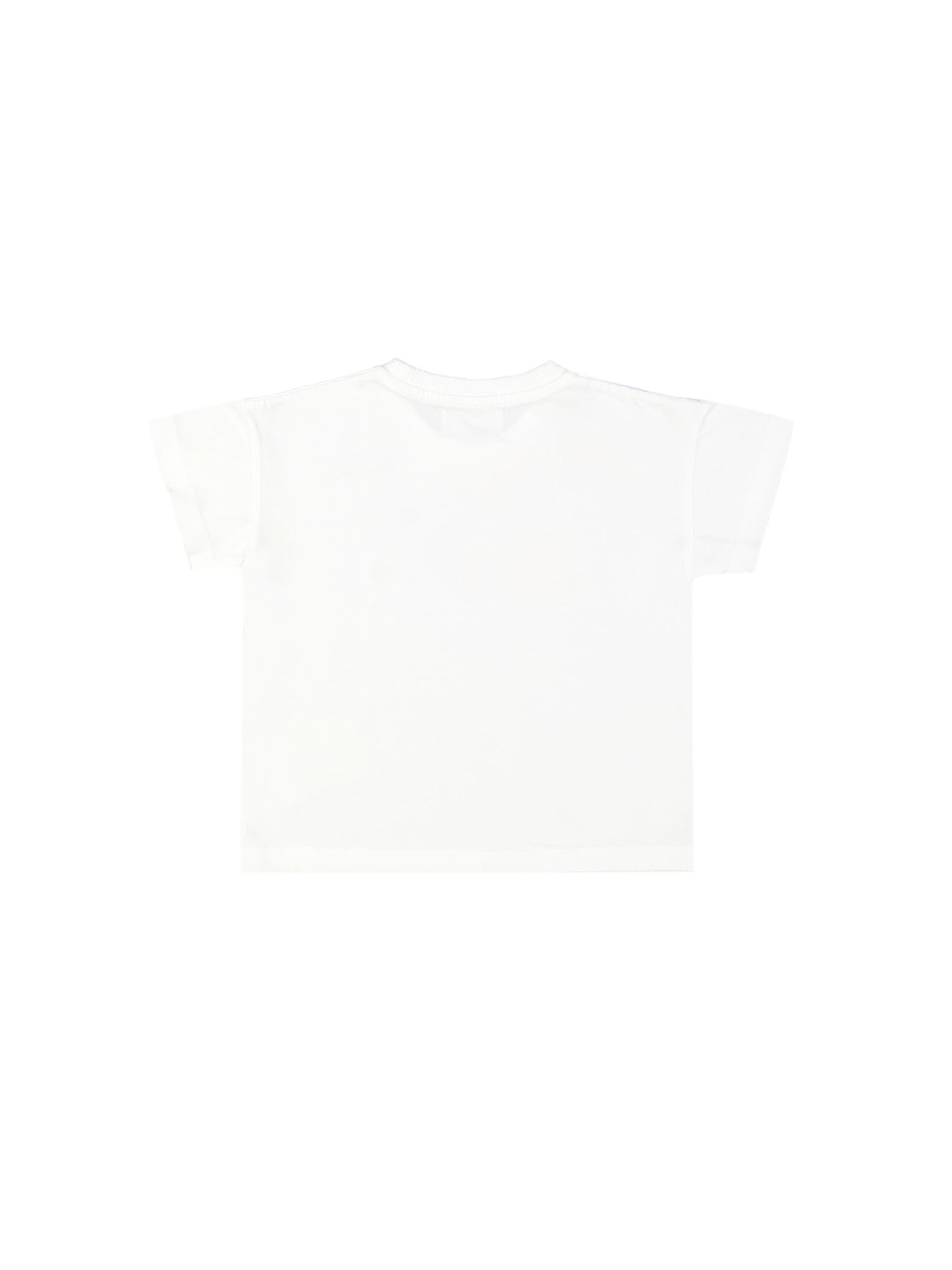 t-shirt abstrait blanc