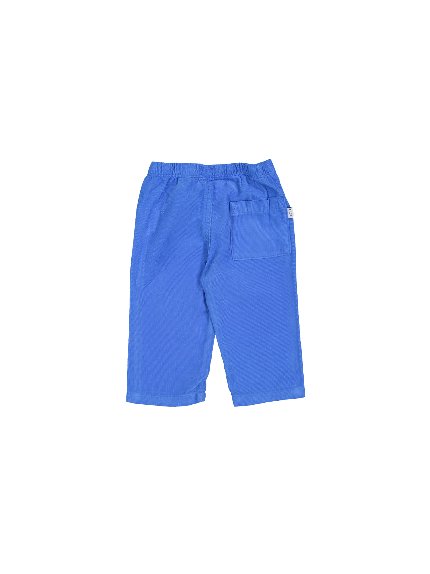 Comfy pants mini rib electric blue