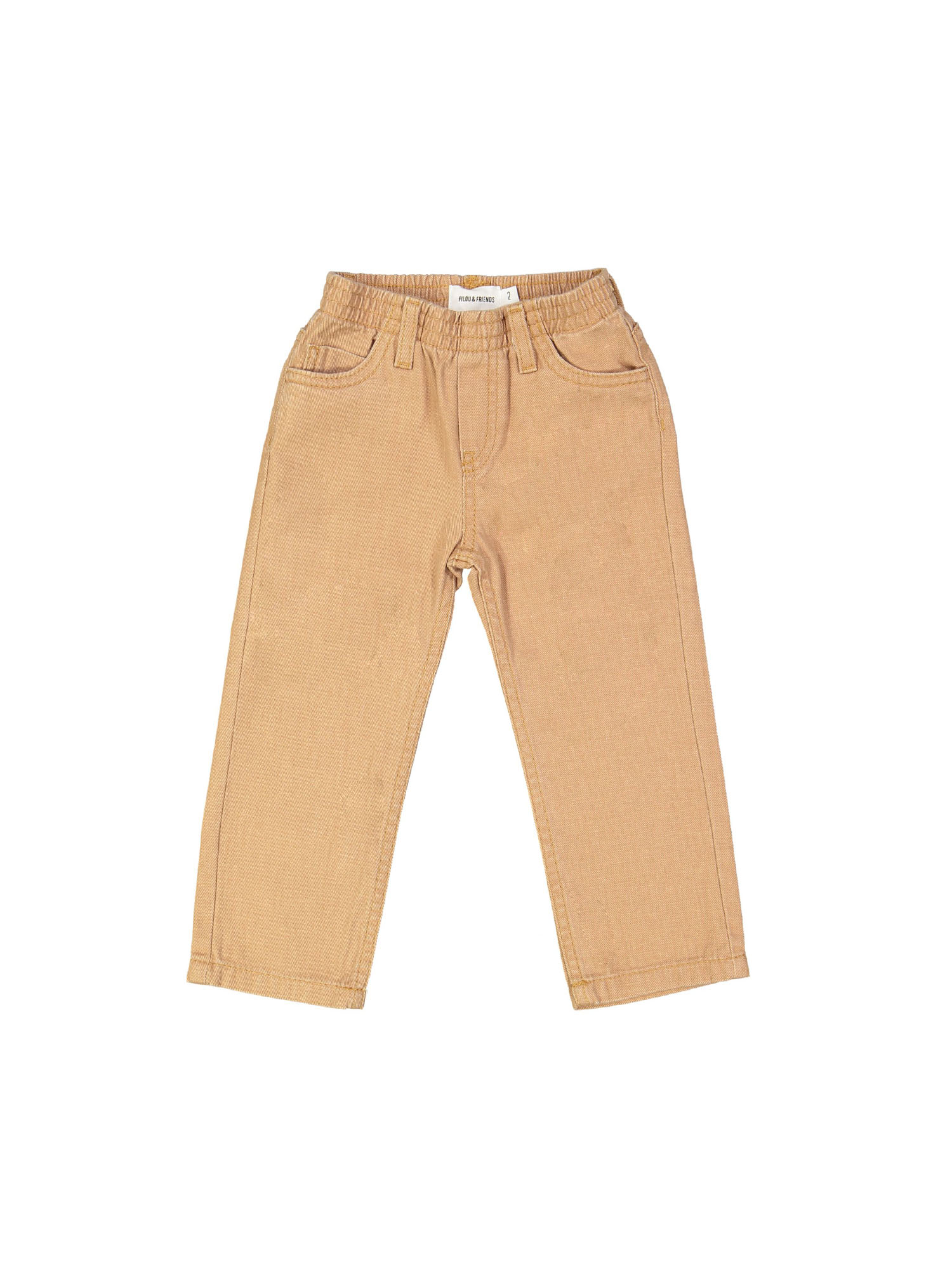 Jeans régulier élastique camel