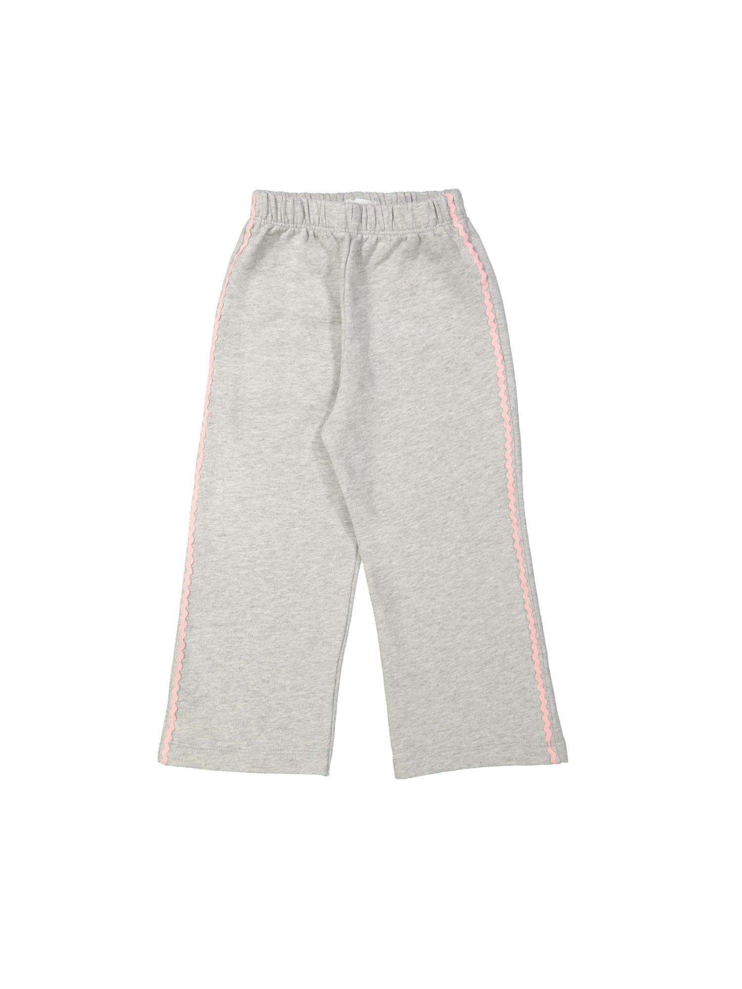 Joggingbroek grijs chiné lint 12m-18m