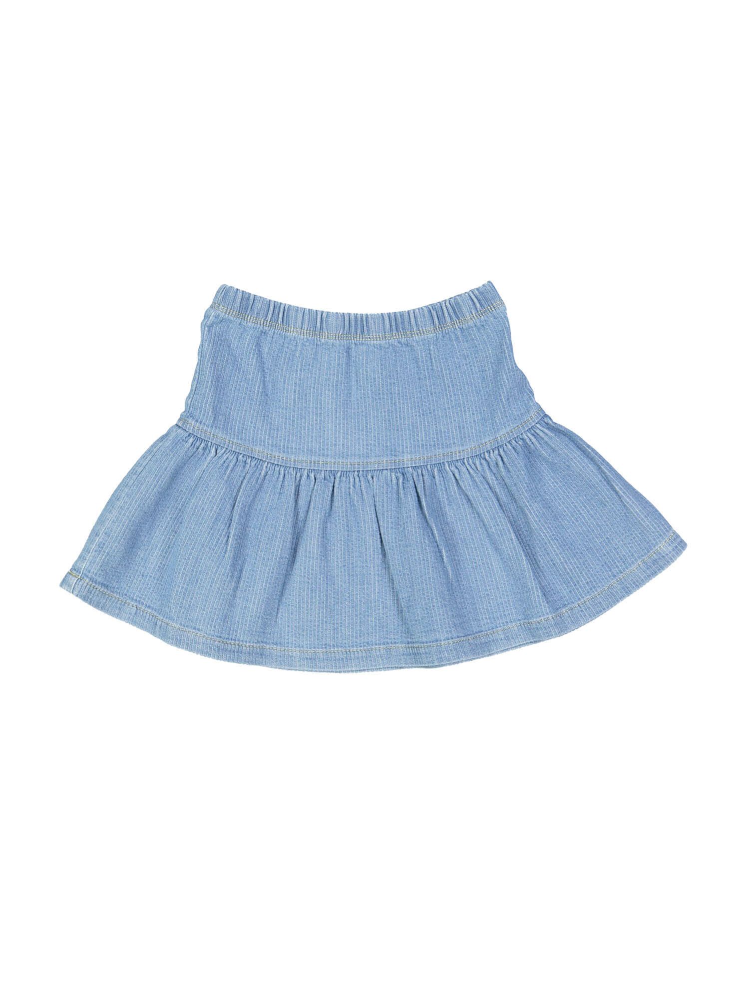 Skirt jeans light blue