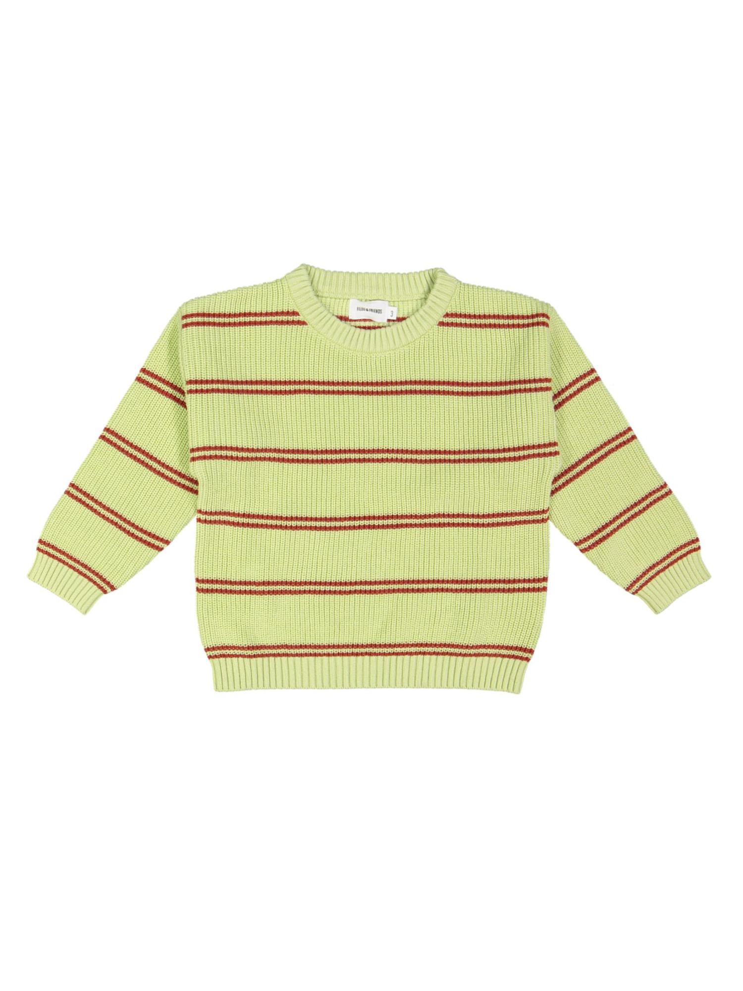 pull striped pistache