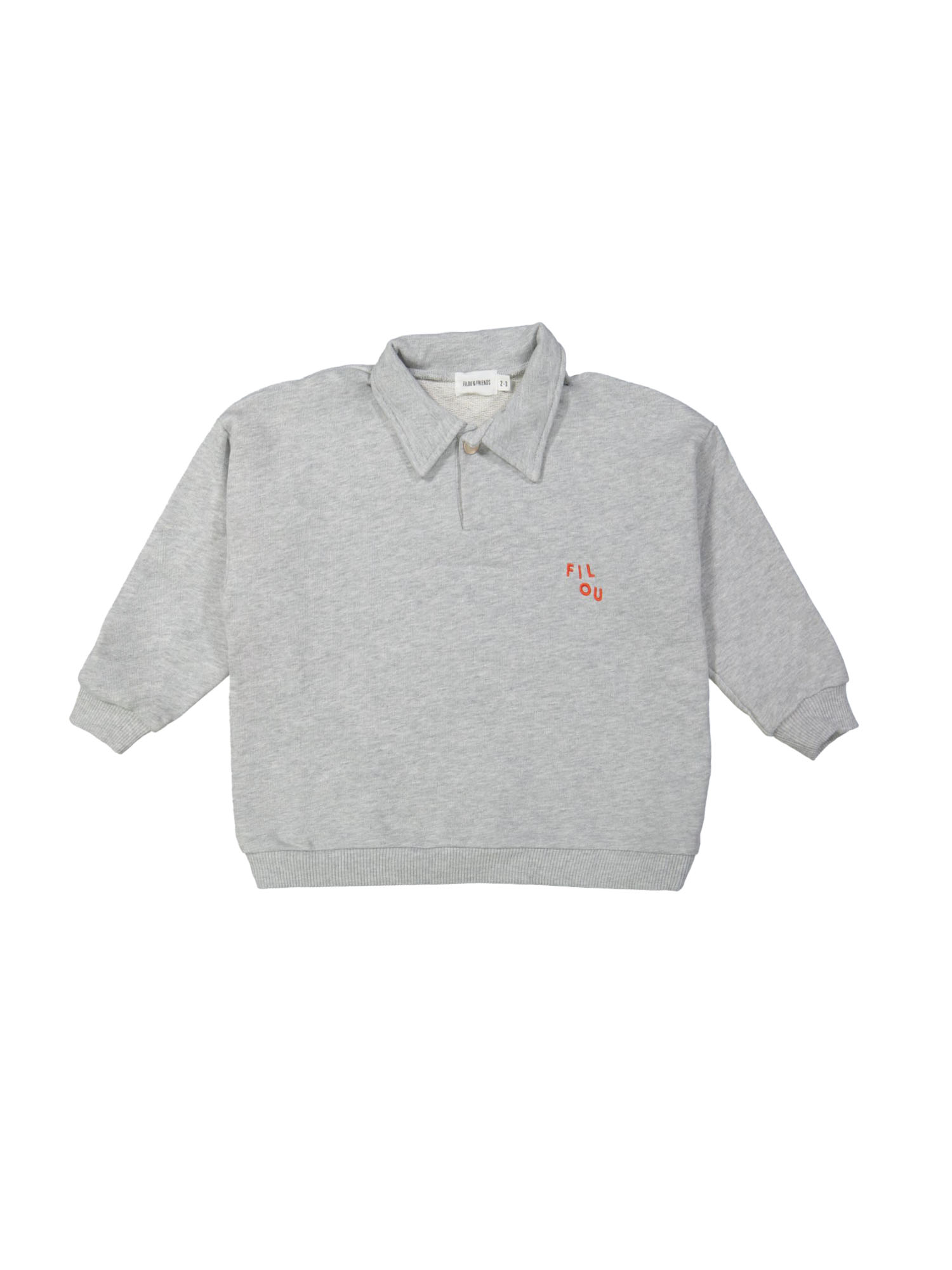 Polo Sweater filou gray melange