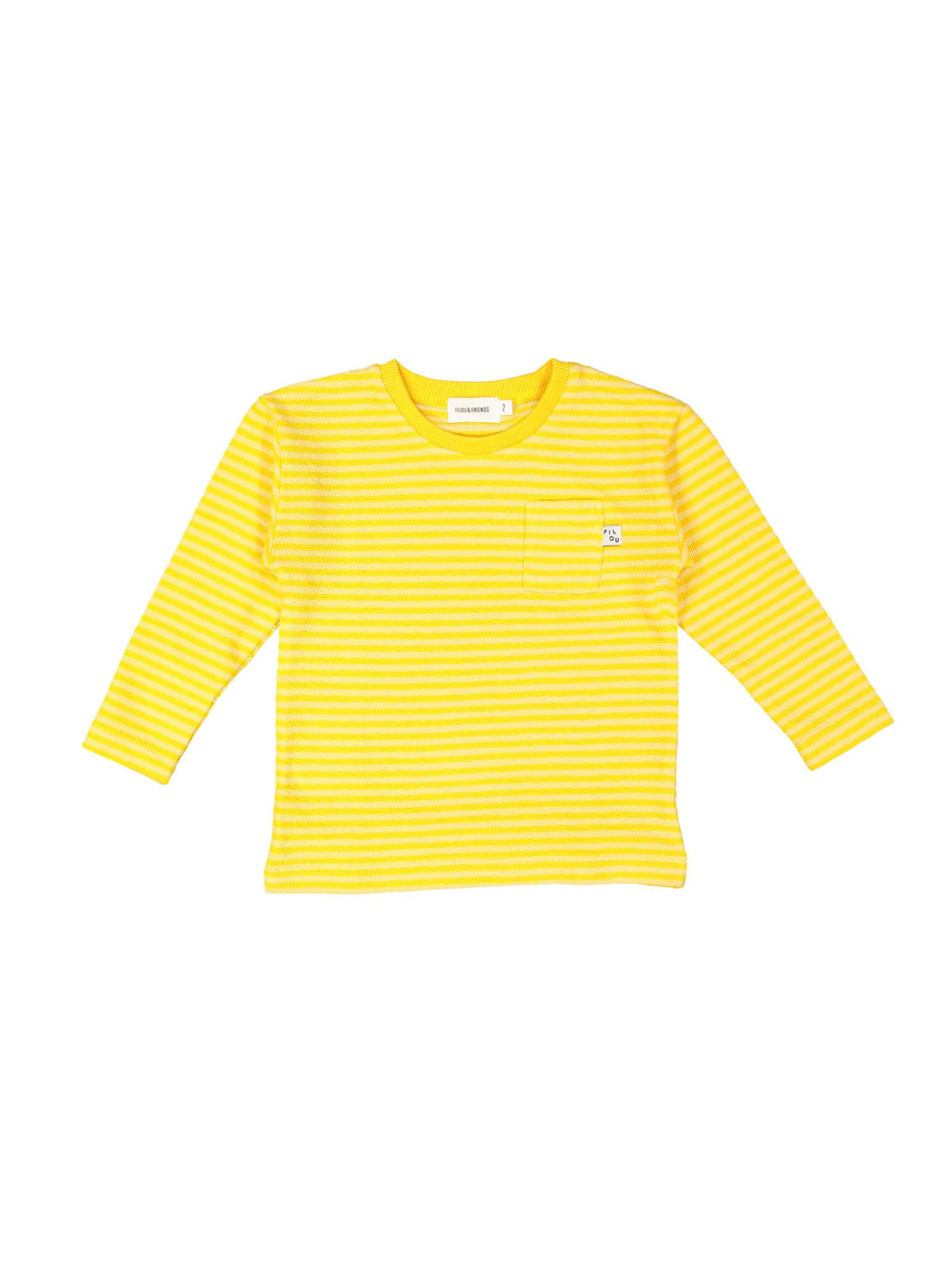 T-shirt rayure jaune