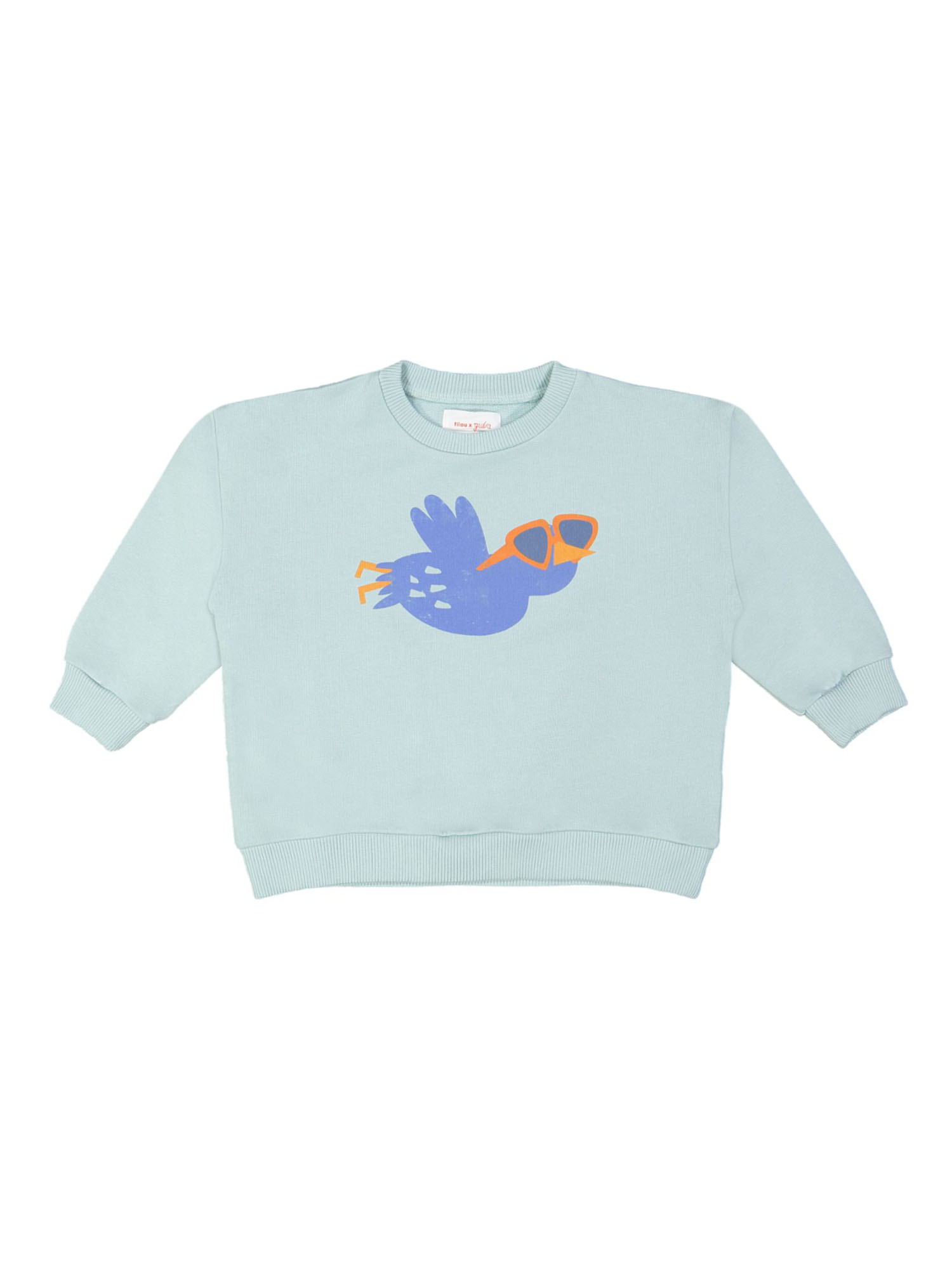 sweater bird grijsgroen 04j-05j