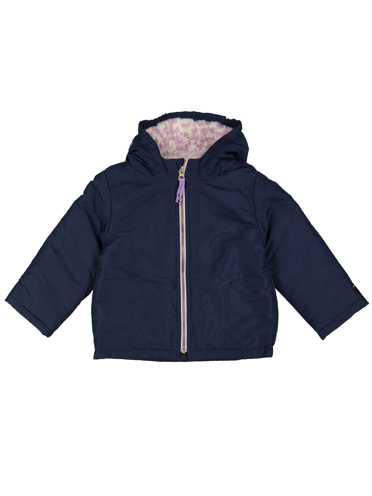 winterjas meisjes donkerblauw 12m