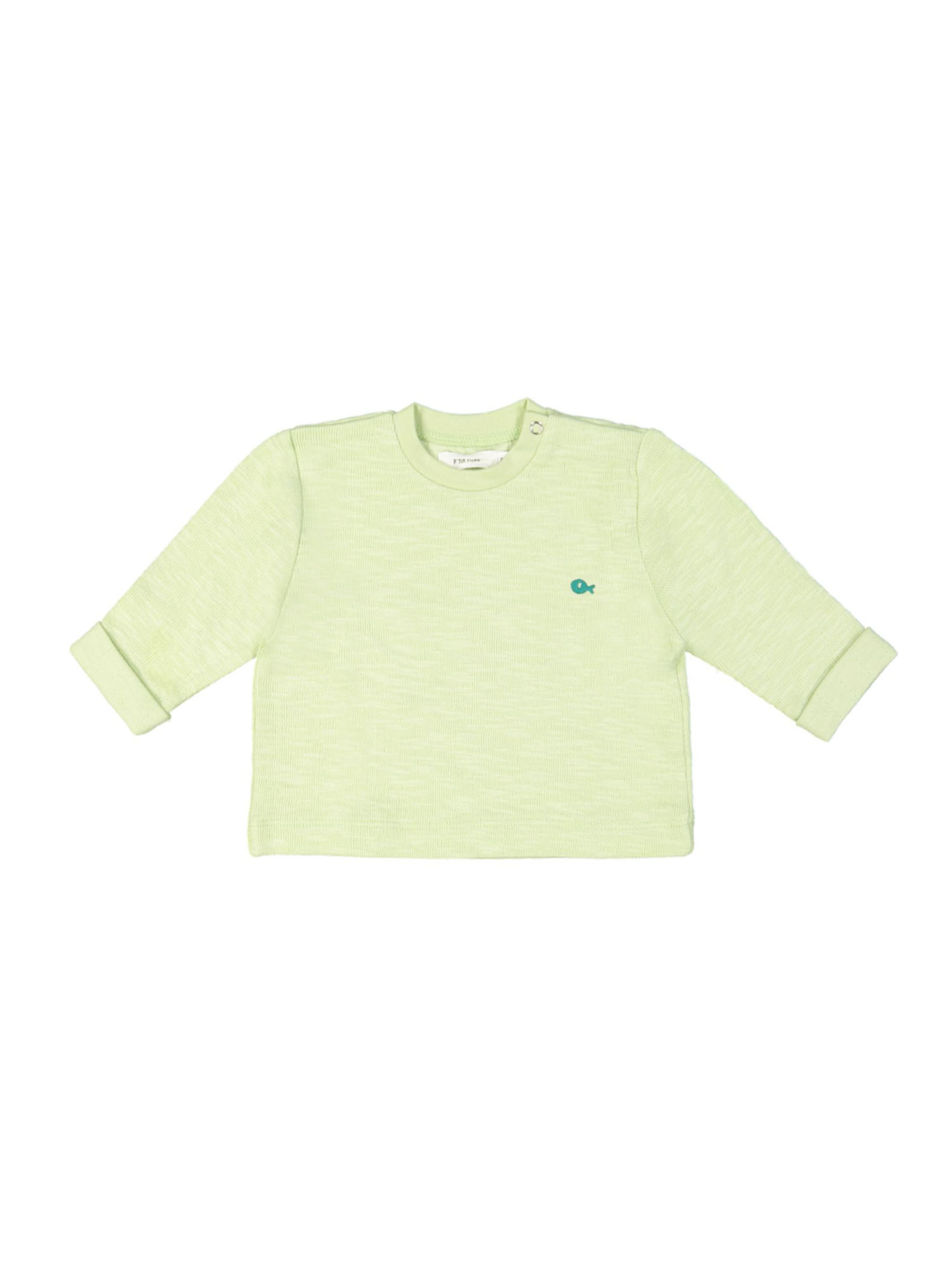 sweater mini little fish pistache 03m