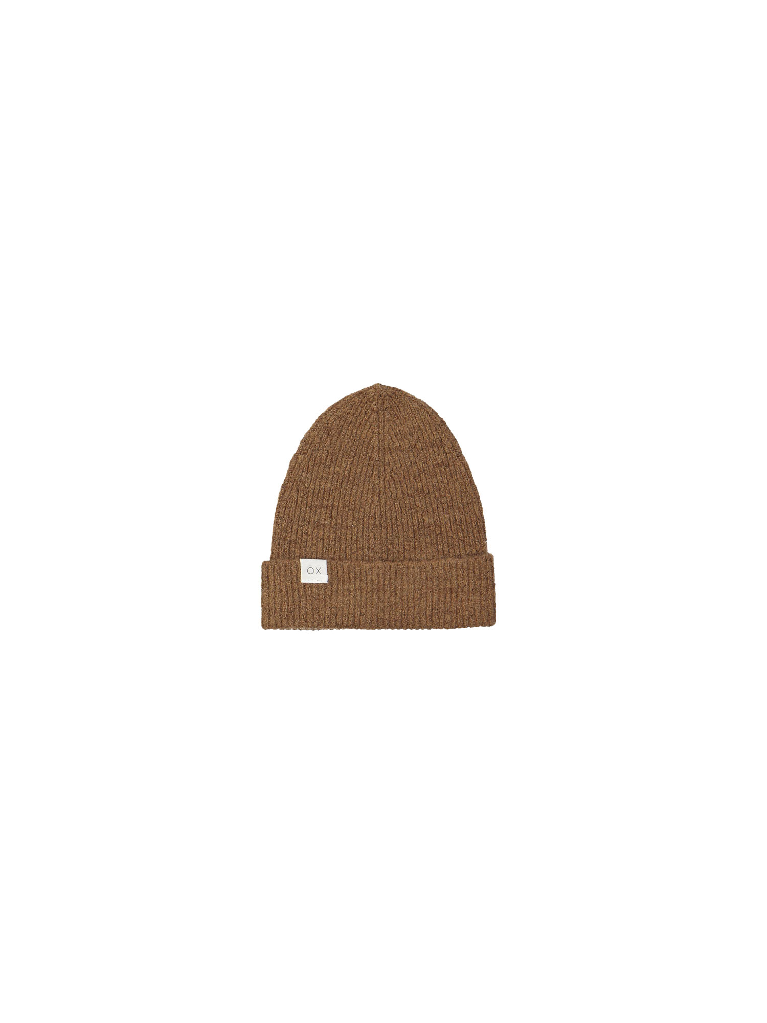 Bonnet tricot marron