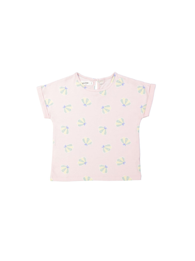 T-shirt shells lila 12m