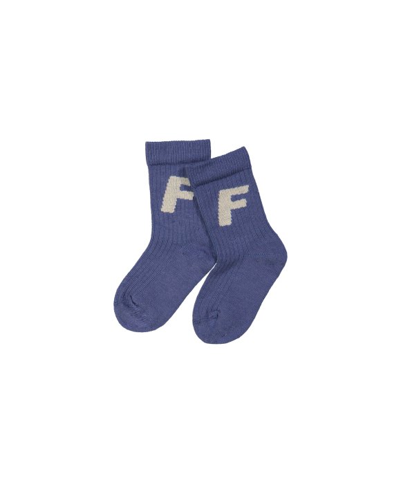 Kous F donkerblauw