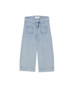 Jeans straight rits snow bleach 02j