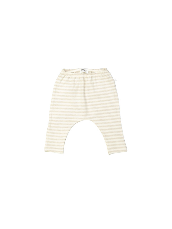 Broek streep beige 03m-06m