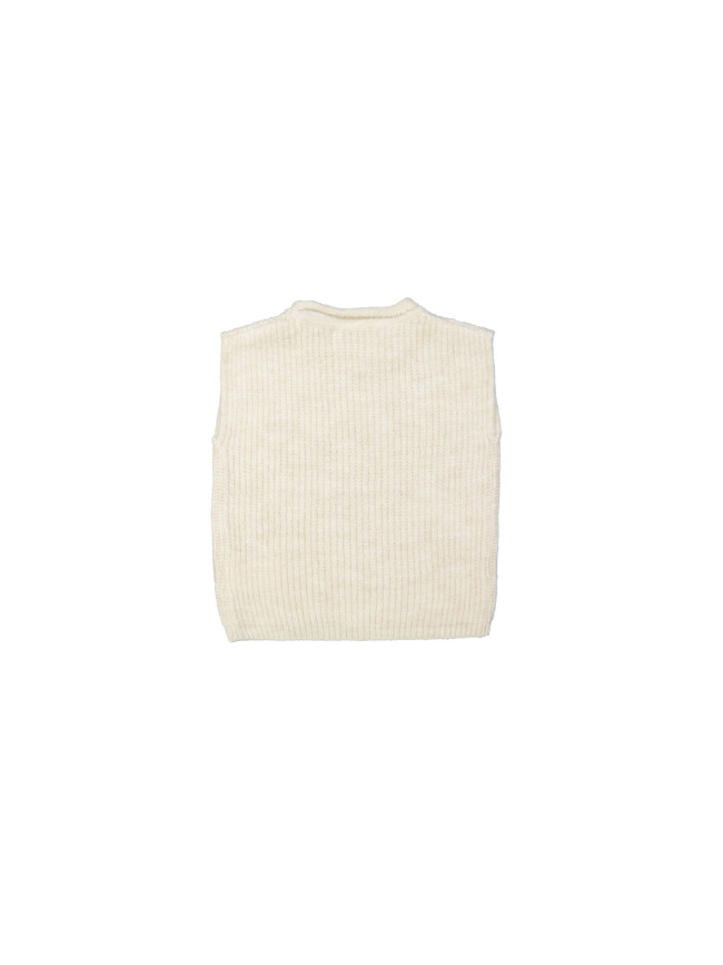 Debardeur ecru 04m-08m