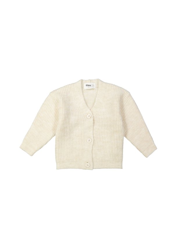 Gilet ecru 08m-12m