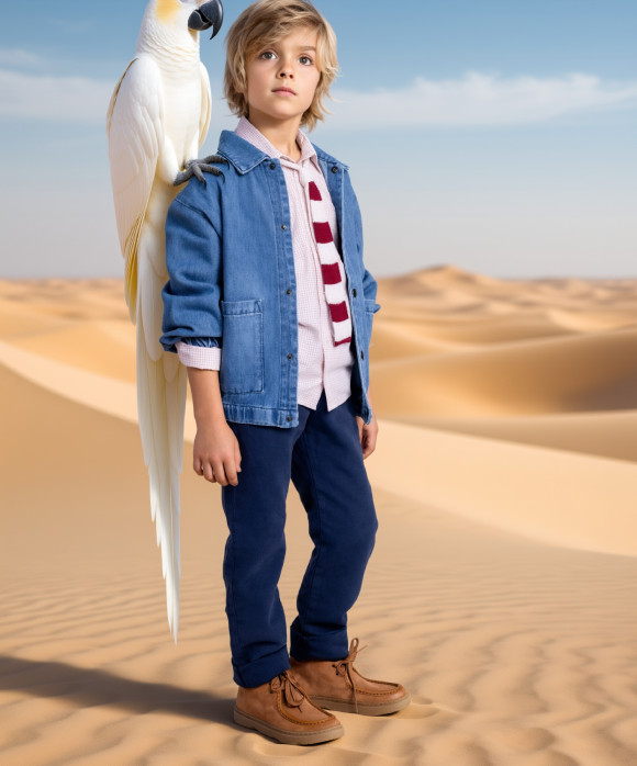 Comfy broek donkerblauw 