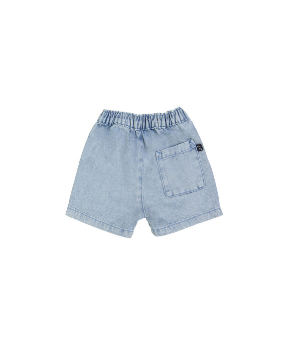 Jeans bermuda snow bleach 