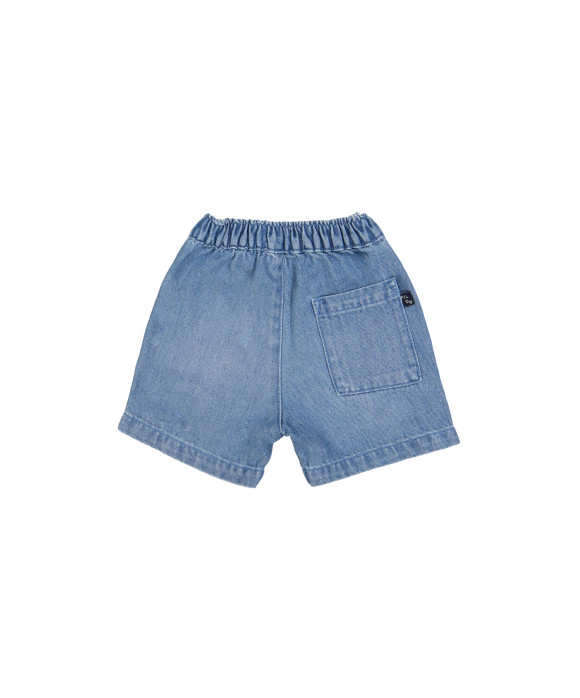 Jeans bermuda stone bleach 