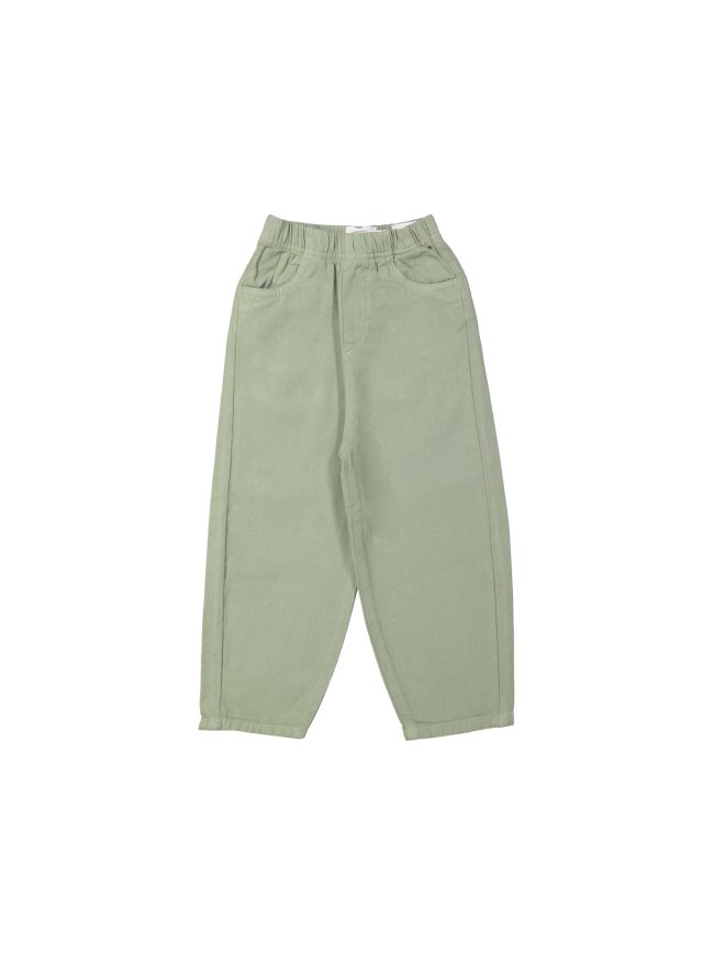 Broek grijsgroen 12m