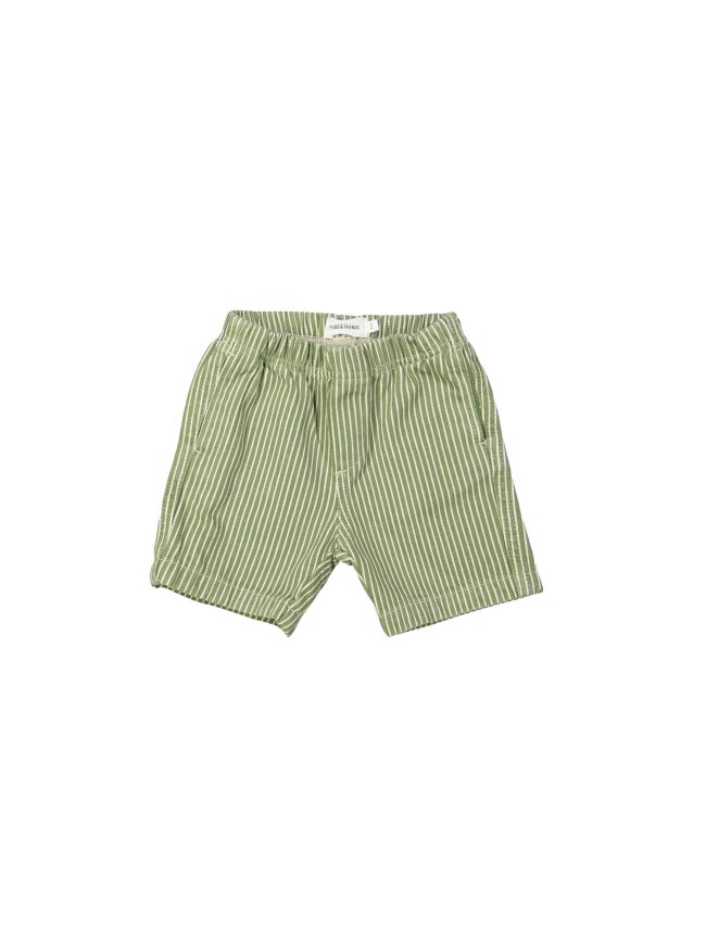 Bermuda streep groen 12m