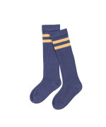 Kniekous streep donkerblauw 19-21