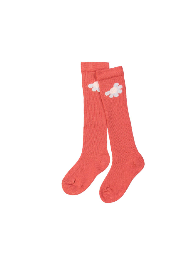 Kniekous flower rood 19-21