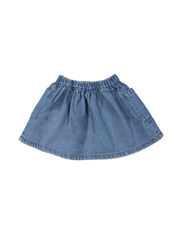 Jeansrok stone bleach 03j