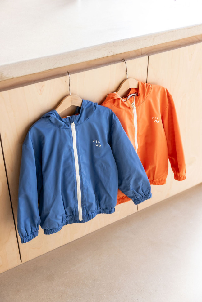 Zomerjas grijsblauw 12m-18m