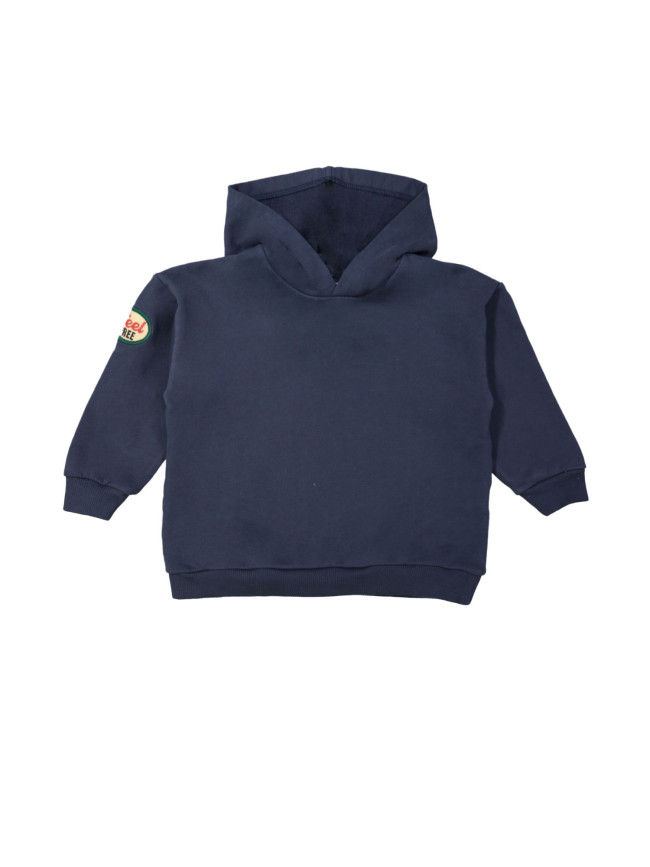 Hoodie donkerblauw 12m