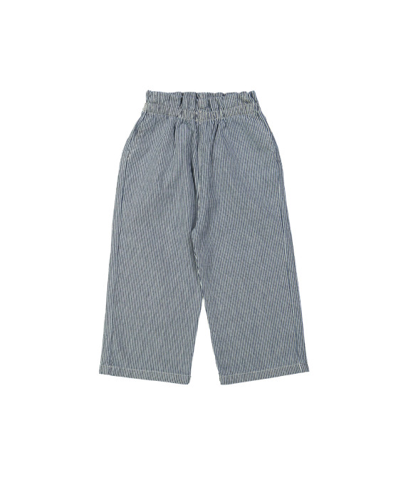 Broek streep donkerblauw 