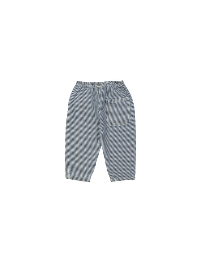 Comfy broek streep donkerblauw 06m-09m