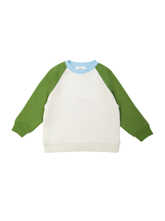 Sweater rebel multicolor lichtgrijs 12m