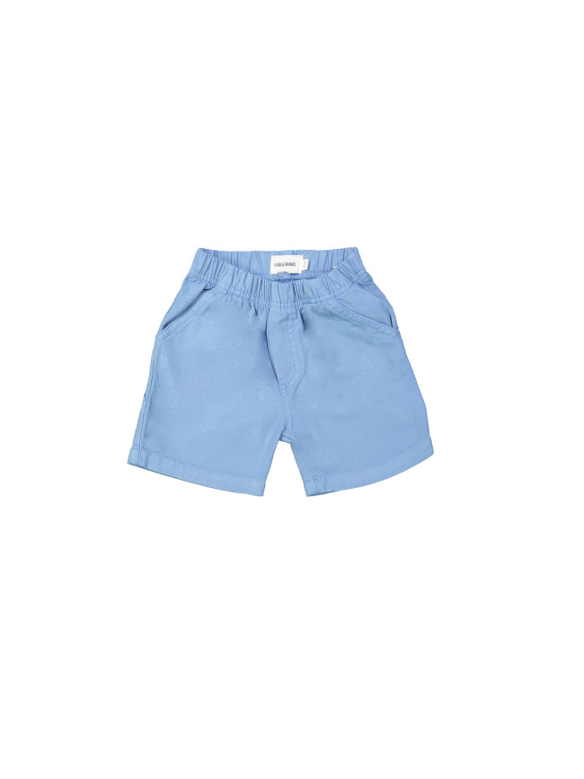 Short blauw 12m