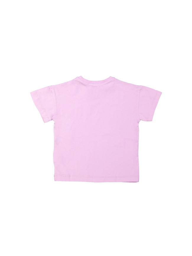 T-shirt mountain holiday roze 12m