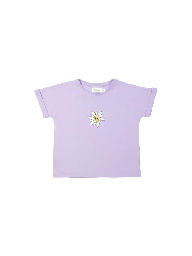 T-shirt edelweis lila 12m