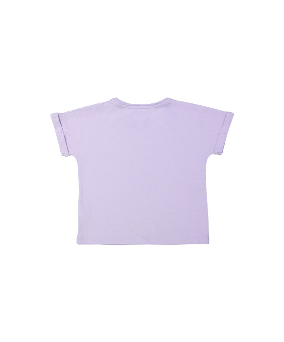 T-shirt edelweis lila 