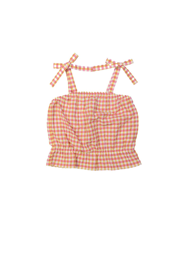 Top vichy ruit roze 03j