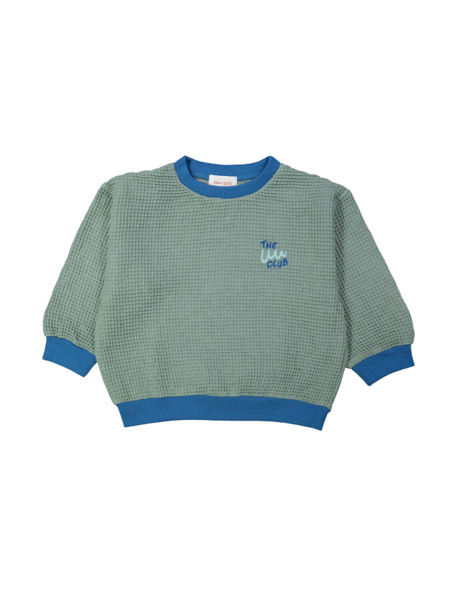 Sweater WW club grijsgroen 12m