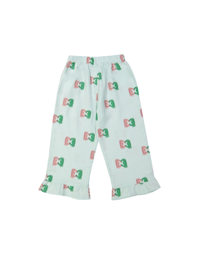 Broek crab aqua 10j