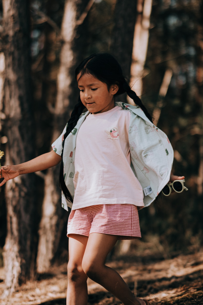 T-shirt music lichtroze 02j-03j