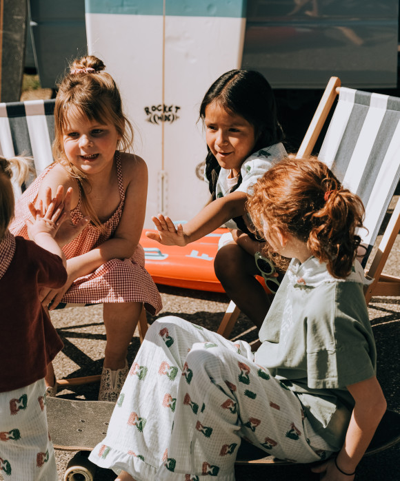 T-shirt Captain groen