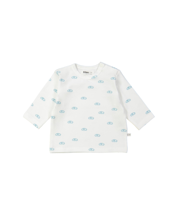 T-shirt mask donkerblauw