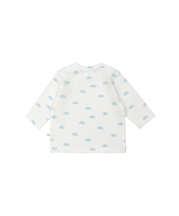 T-shirt mask donkerblauw