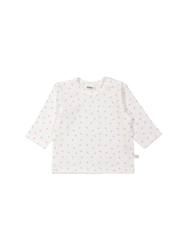 T-shirt strawberry wit 00m